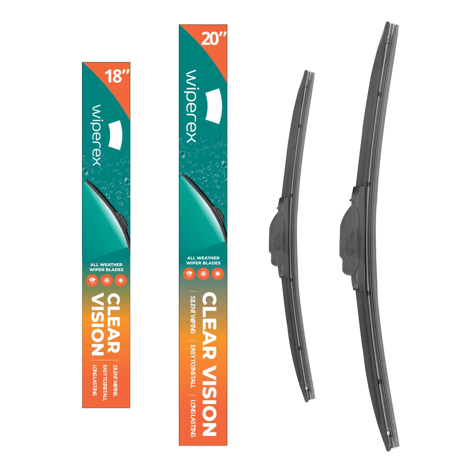 Wiper Blades for Opel TigraTwinTop | 2004 2005 2006 2007 2008 2009 | 20" + 18"